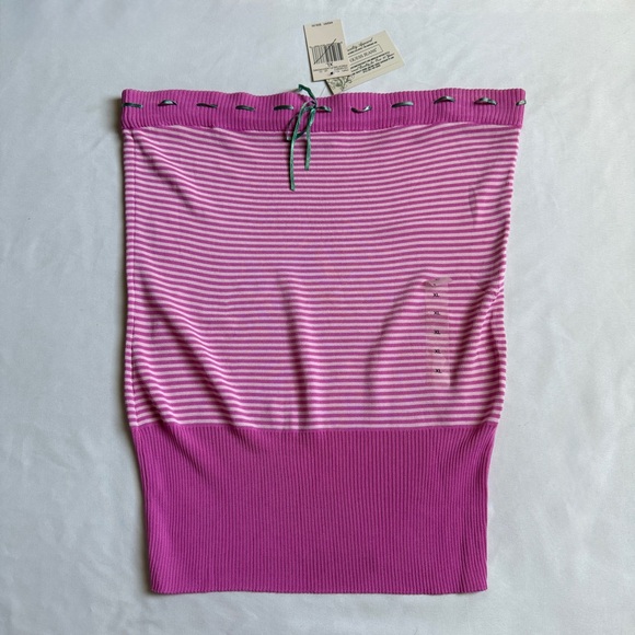 Pink striped tube top GUESS - Picture 1 of 3